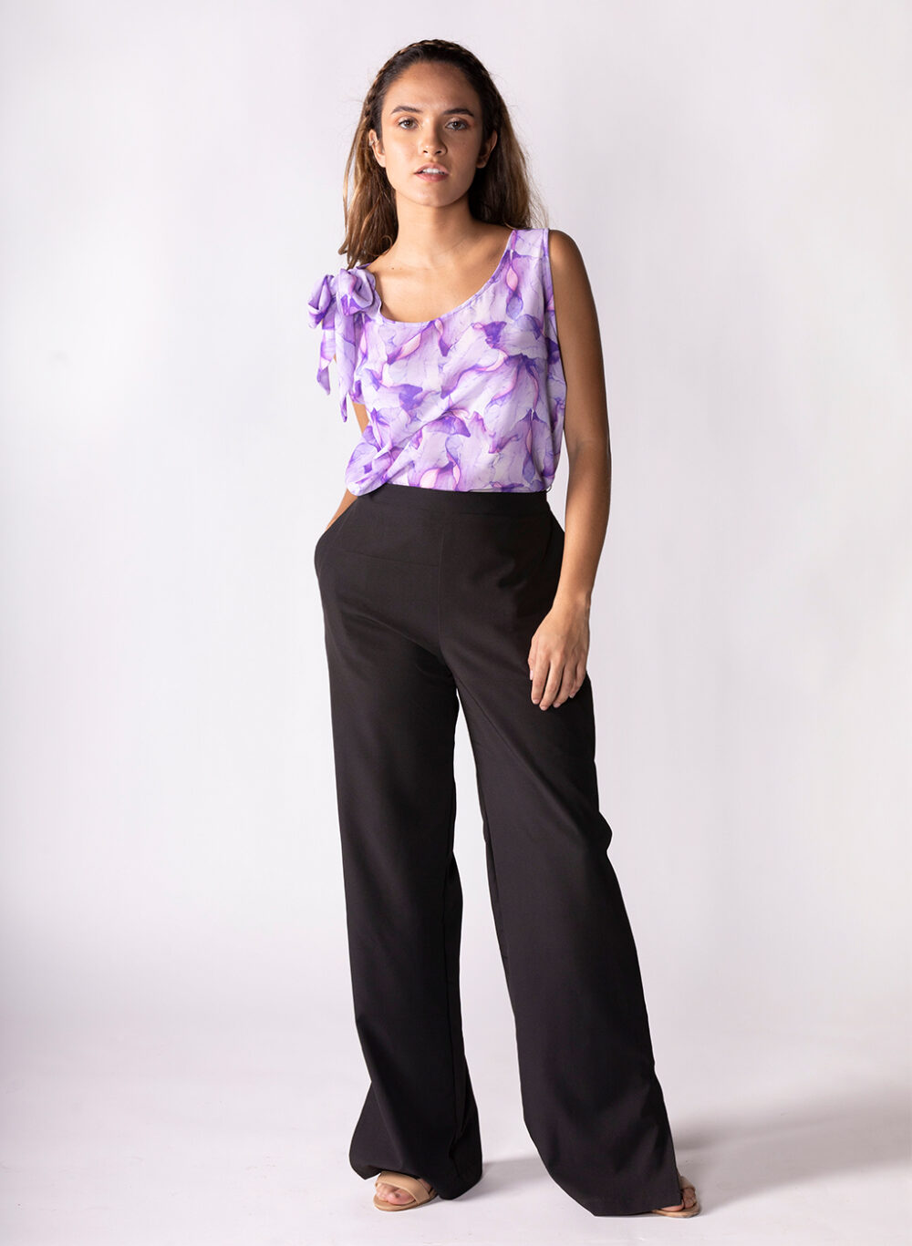 Blusa Mono Morada 2