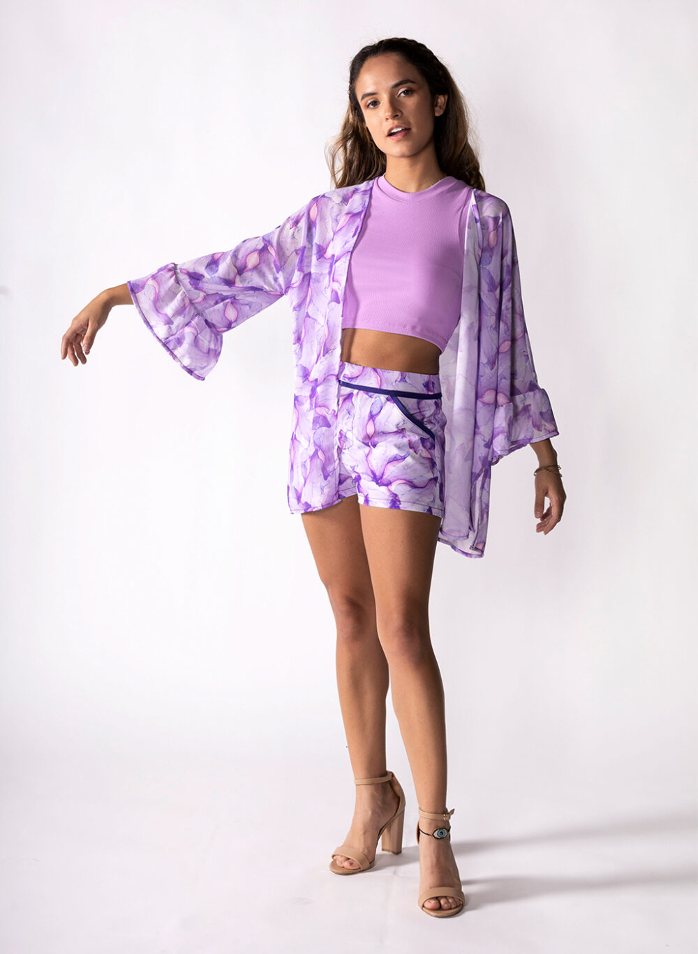 Kimono Morado 2